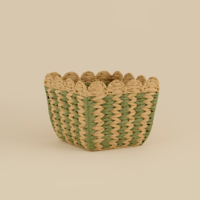 Karaca Home Knit Dekoratif Sepet Organizer 30x30x25 cm