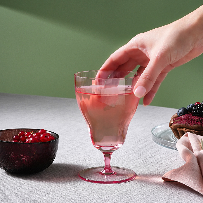 Karaca Pinky Meşrubat Bardağı Pembe 350 ml