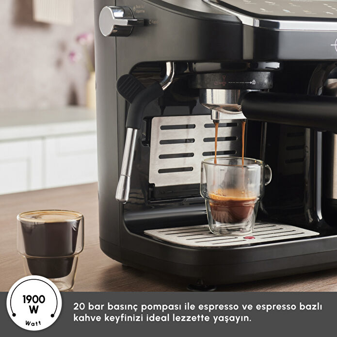 Karaca Hatır Perfetto Espresso ve Türk Kahvesi Makinesi