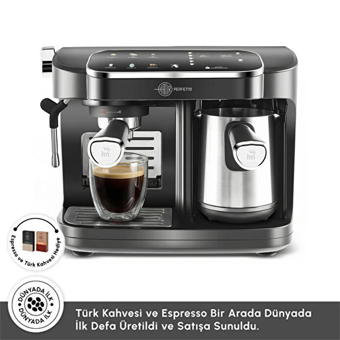 Karaca Hatır Perfetto Espresso ve Türk Kahvesi Makinesi