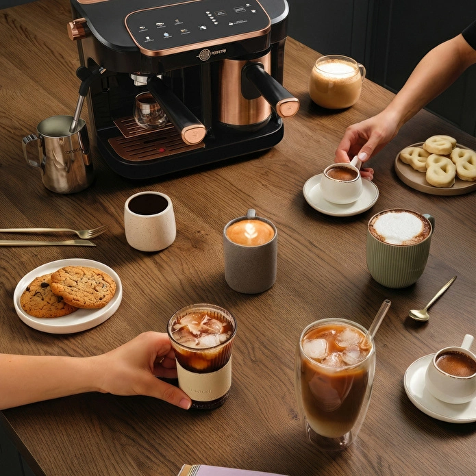 Karaca Hatır Perfetto Espresso ve Türk Kahvesi Makinesi Copper