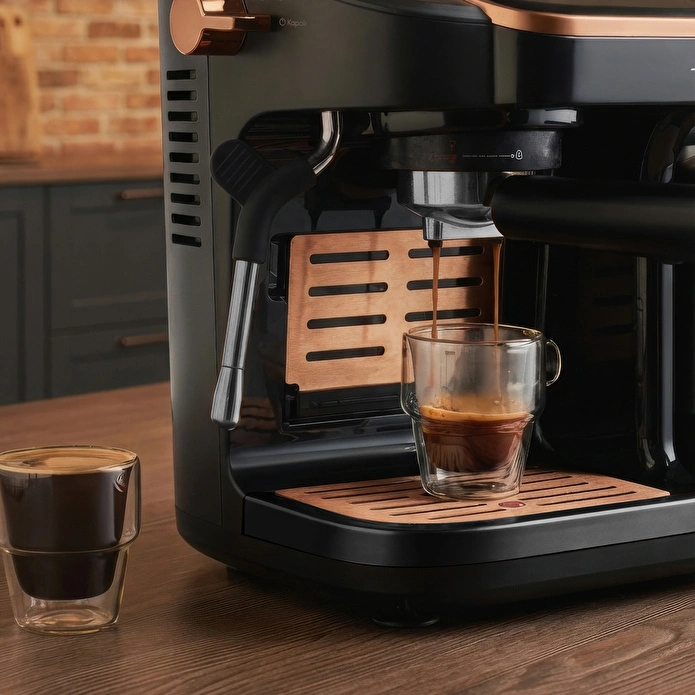 Karaca Hatır Perfetto Espresso ve Türk Kahvesi Makinesi Copper