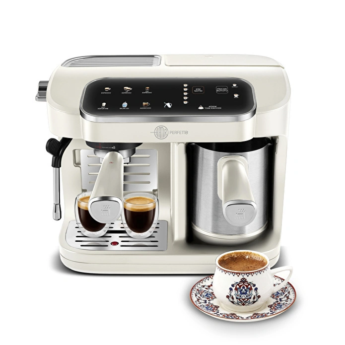Karaca Hatır Perfetto Espresso ve Türk Kahvesi Makinesi Starlight