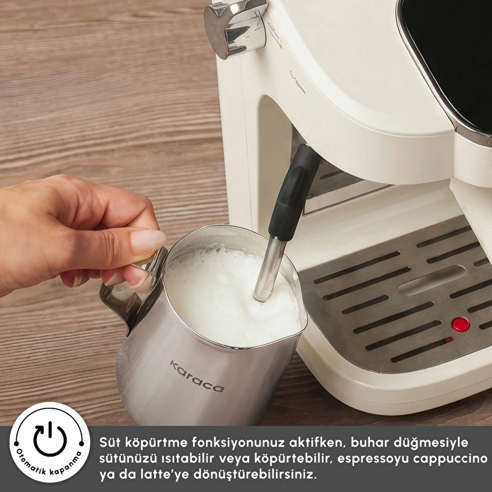 Karaca Hatır Perfetto Espresso ve Türk Kahvesi Makinesi Starlight