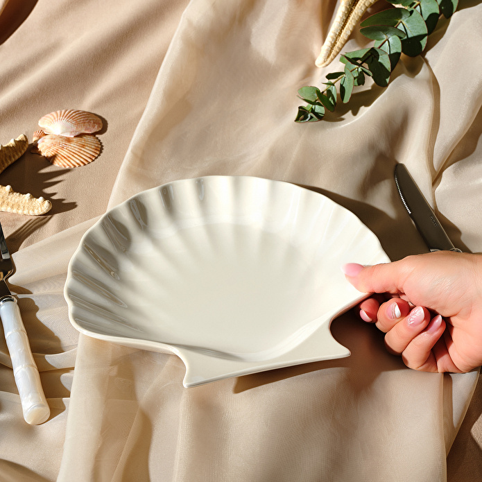 Karaca İstiridye Çukur Tabak 23 cm