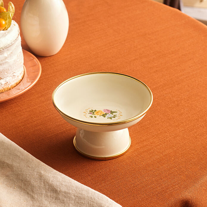 Karaca Viyan Emaye Ayaklı Sunumluk 14 cm