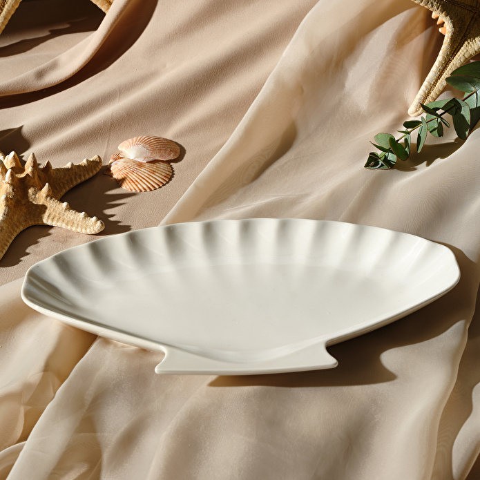 Karaca İstiridye Kayık Tabak 30 cm