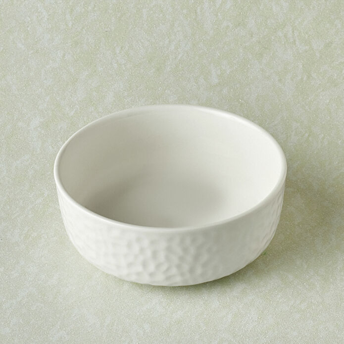 Karaca x Refika Bembeyaz Yuvarlak Kase 13 cm