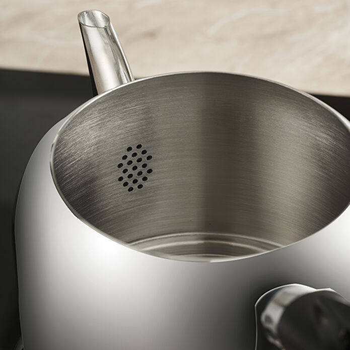 Karaca Laris Maxi Boy İndüksiyon Tabanlı Çaydanlık Takımı Siyah