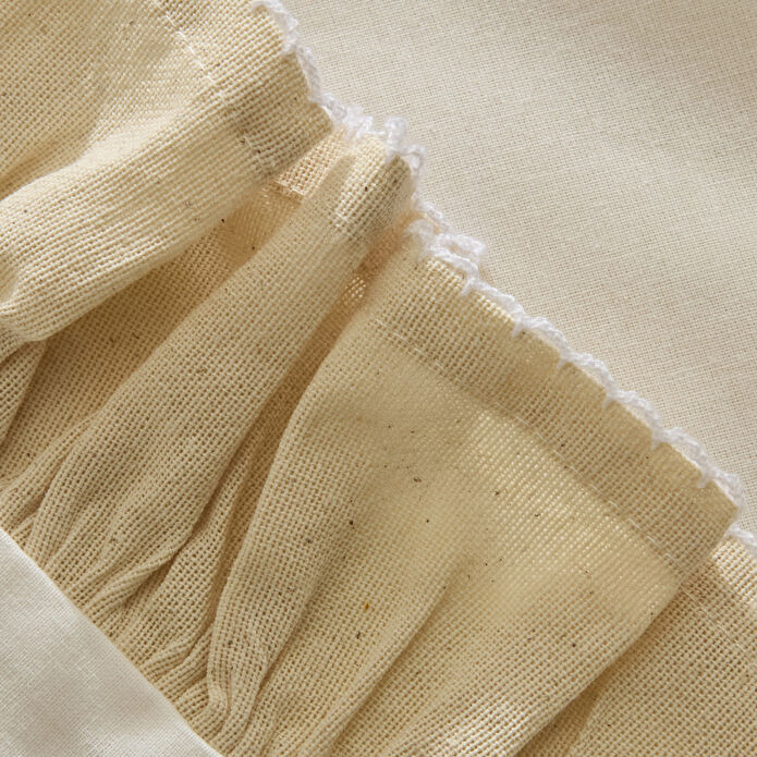 Kaşmir Home Lisa %100 Pamuk Çift Kişilik Nevresim Takımı Offwhite