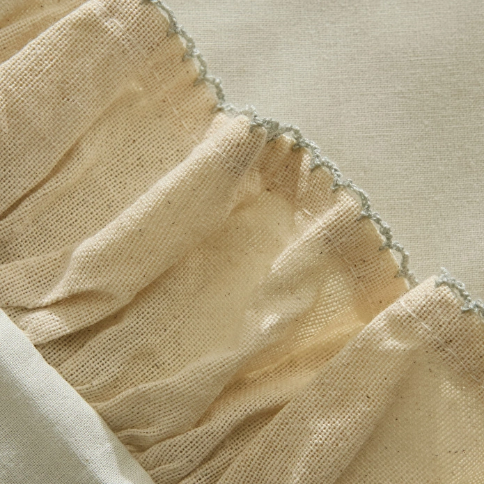 Kaşmir Home Lisa %100 Pamuk Çift Kişilik Nevresim Takımı Adaçayı