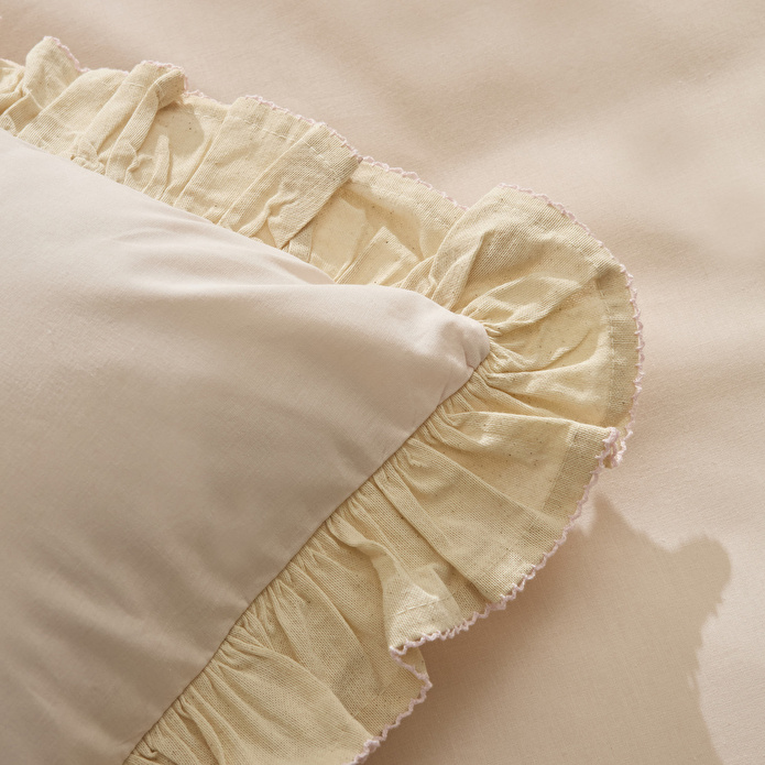 Kaşmir Home Lisa %100 Pamuk Çift Kişilik Nevresim Takımı Rose