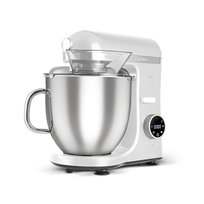 Karaca Mastermaid Chef Ultra D2000W Dijital Ekranlı Hamur Yoğurma Makinesi Matte White 7L