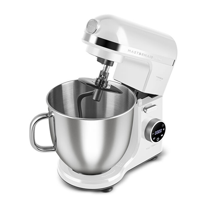 Karaca Mastermaid Chef Ultra D2000W Dijital Ekranlı Hamur Yoğurma Makinesi Matte White 7L