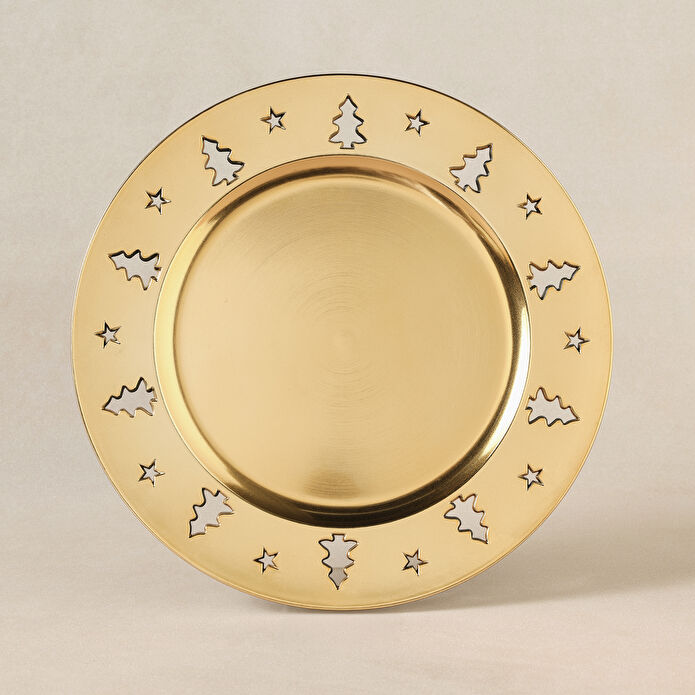 Karaca Home New Year Yılbaşı Tree Supla Gold 33 cm