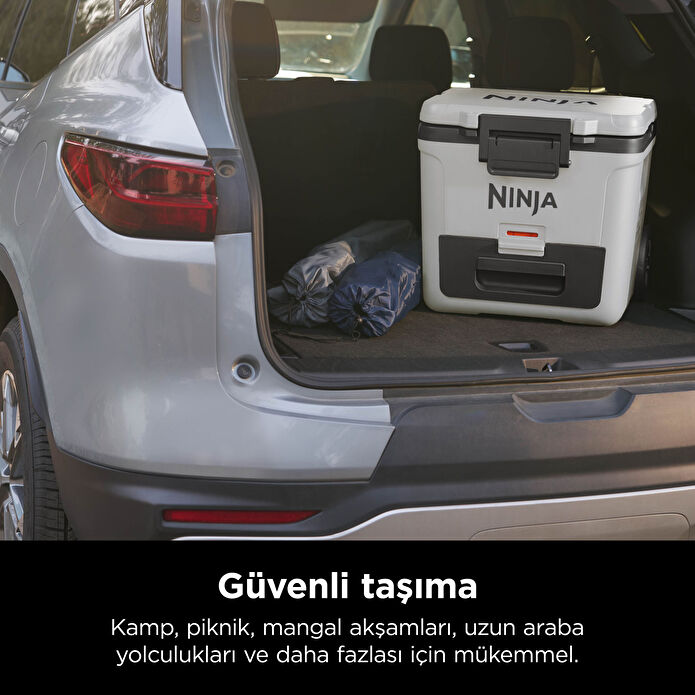Ninja FrostVault Tekerlekli Cooler 28 Litre Beyaz