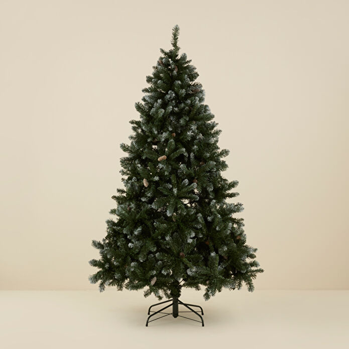 Karaca Home New Year Yılbaşı Karlı Kozalaklı Yılbaşı Çam Ağacı 210 cm 1367 Dal