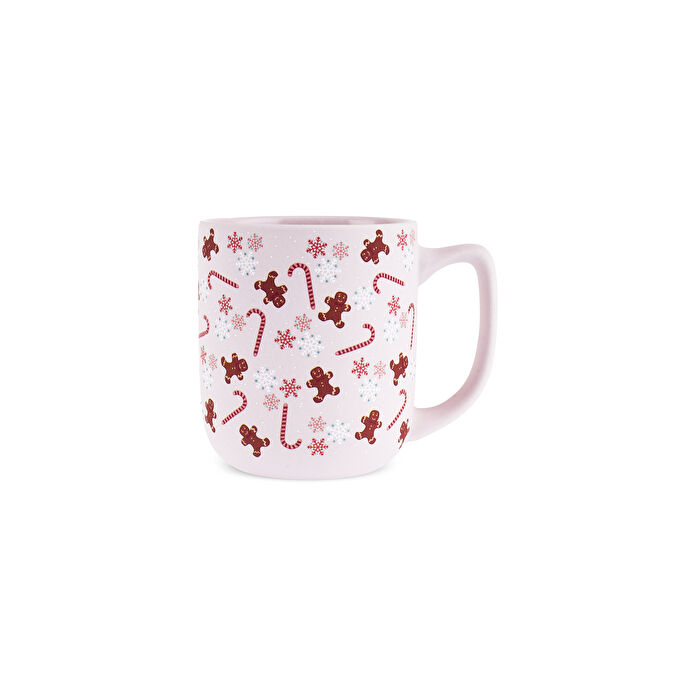 Karaca New Year Yılbaşı Gingerbread Soft Touch Kupa 470 ml