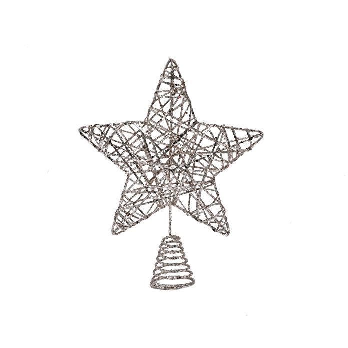 Karaca Home New Year Yılbaşı Wire Star Ağaç Başlığı Gold