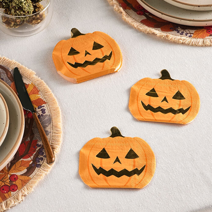 Karaca Halloween Bal Kabağı 20'li Peçete