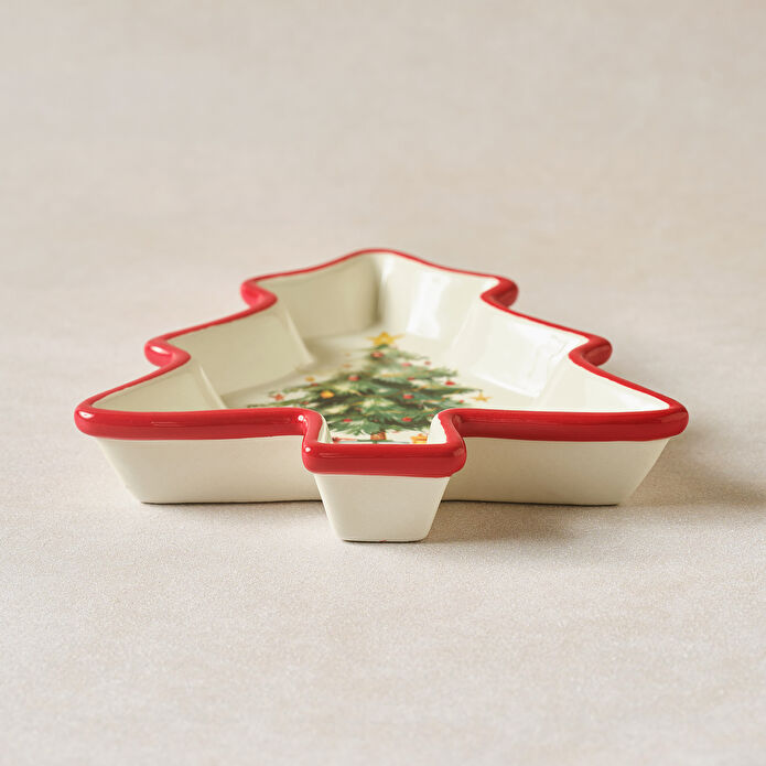 Karaca New Year Yılbaşı Cottage Çerezlik 16,5 cm