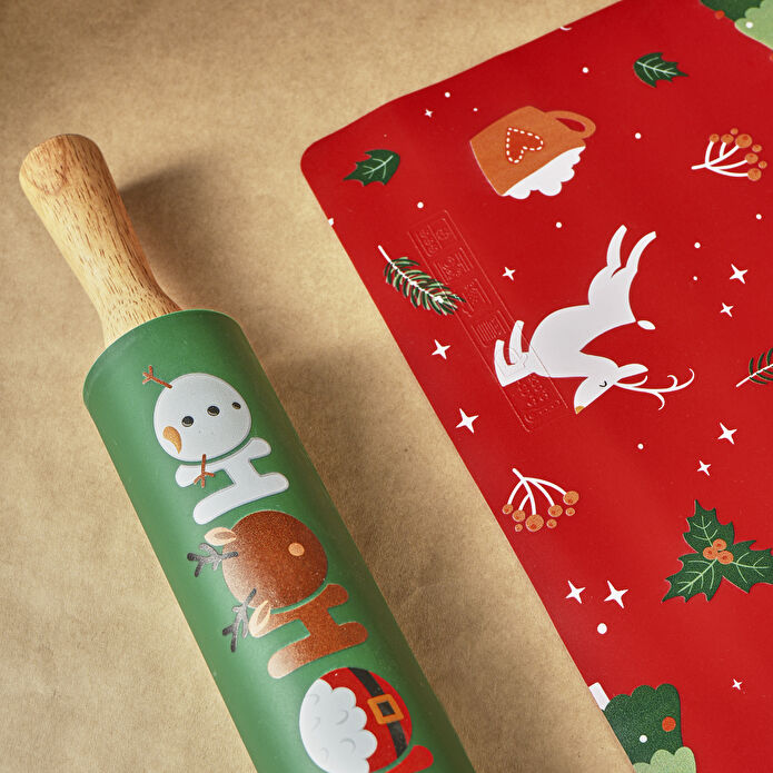 Karaca New Year Yılbaşı 8 Parça Kurabiye Seti