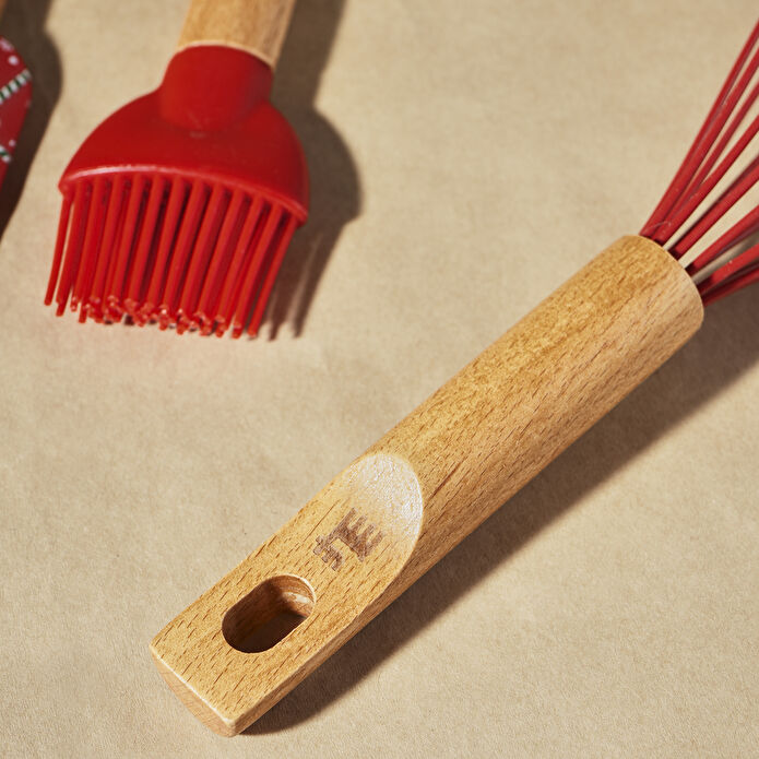 Karaca New Year Yılbaşı 4 Parça Pasta Hazırlık Seti