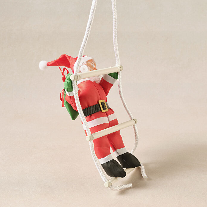 Karaca Home New Year Yılbaşı Santa Ağaç Süsü 37x12 cm