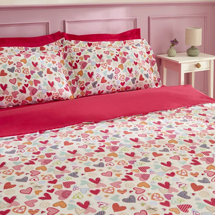 Sarah Anderson Amour Glow Çift Kişilik Nevresim Takımı Multicolour