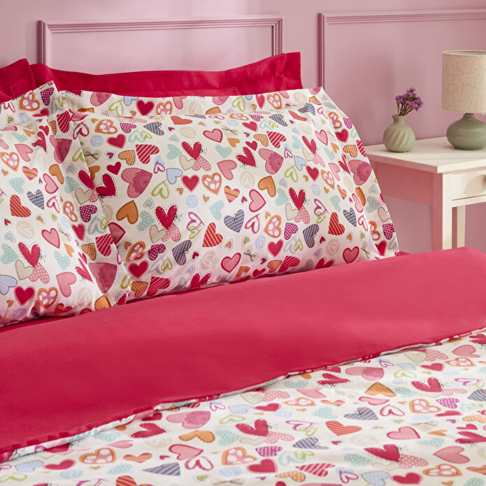 Sarah Anderson Amour Glow Çift Kişilik Nevresim Takımı Multicolour