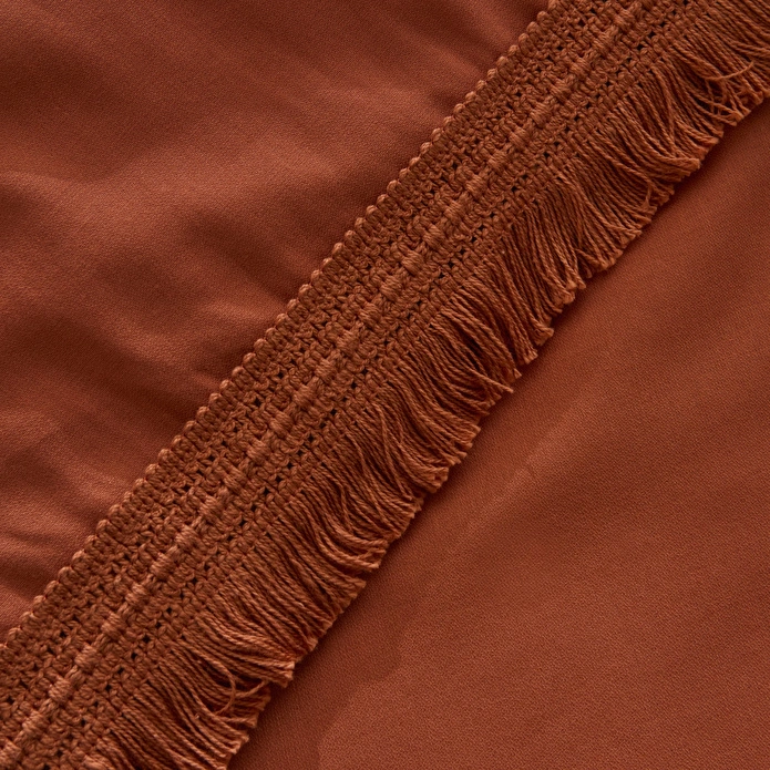 Karaca Home Helios %100 Pamuk Çift Kişilik Nevresim Takımı Terra Cota