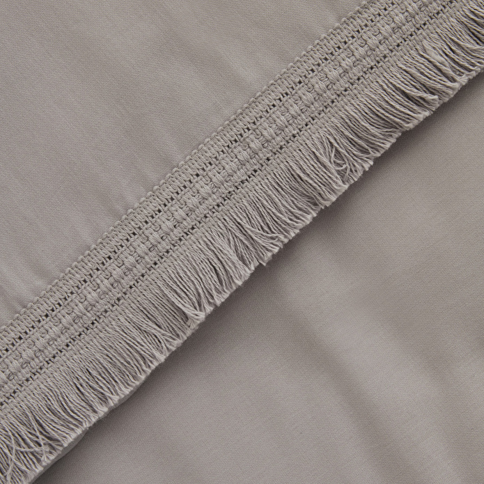 Karaca Home Helios %100 Pamuk Çift Kişilik Nevresim Takımı Gri