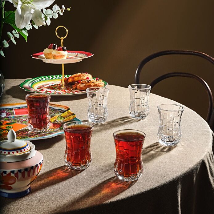 RCR Etna 6'lı Çay Bardağı 140 ml