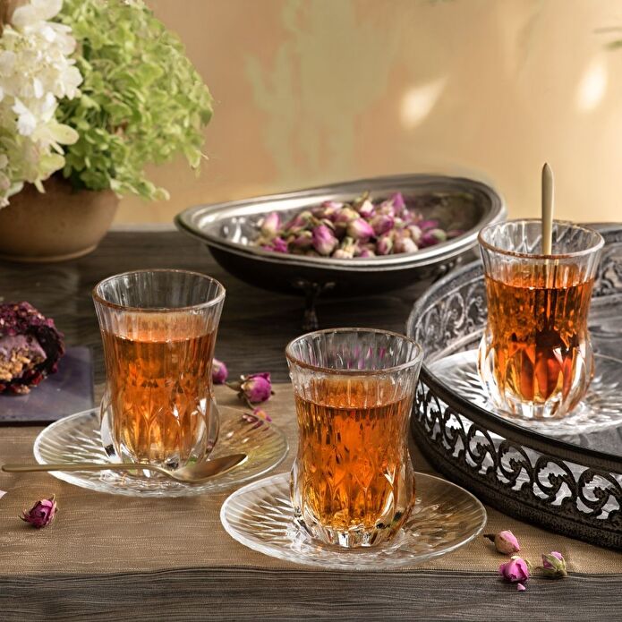 RCR Adagio 6'lı Çay Bardak Seti 140 ml
