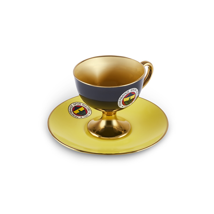 Karaca x Fenerbahçe Lisanslı 2 Kişilik Kahve Fincan Takımı 80 ml