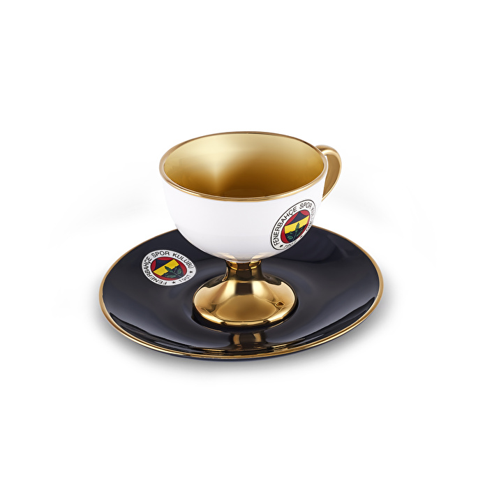 Karaca x Fenerbahçe Lisanslı 2 Kişilik Kahve Fincan Takımı 80 ml