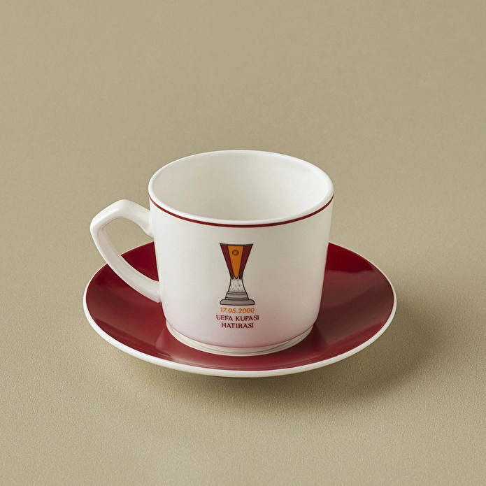 Karaca x Galatasaray Lisanslı 6 Kişilik Kahve Fincan Takımı 80 ml