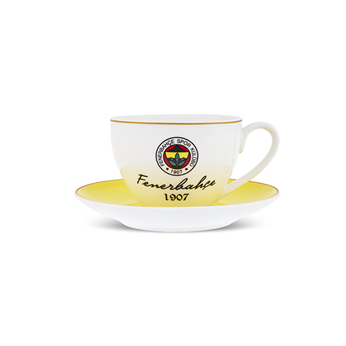 Karaca x Fenerbahçe Lisanslı 2 Kişilik Çay Fincan Takımı 220 ml