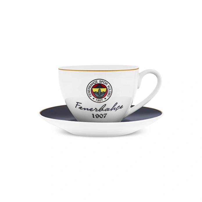 Karaca x Fenerbahçe Lisanslı 2 Kişilik Çay Fincan Takımı 220 ml