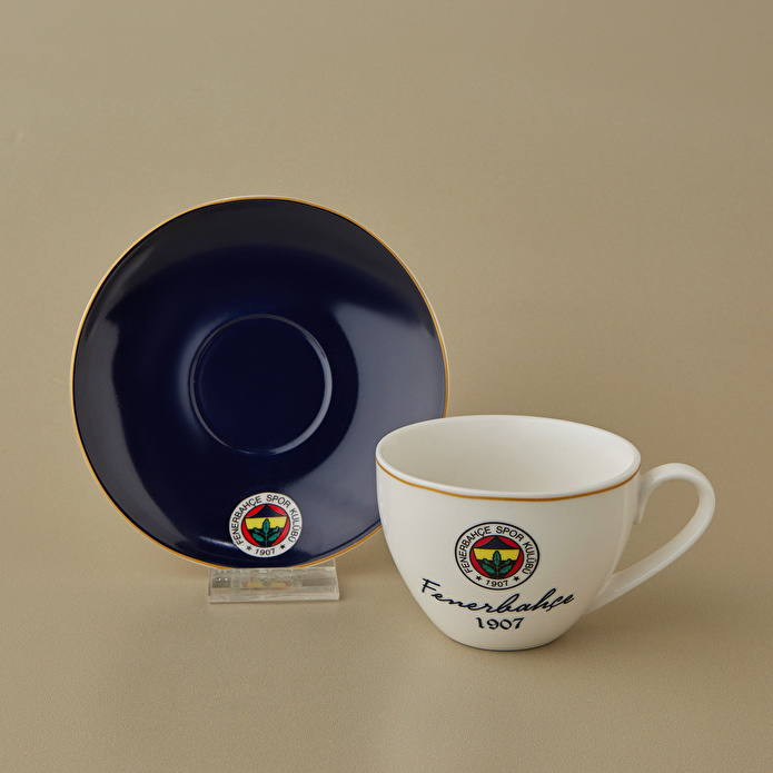 Karaca x Fenerbahçe Lisanslı 2 Kişilik Çay Fincan Takımı 220 ml