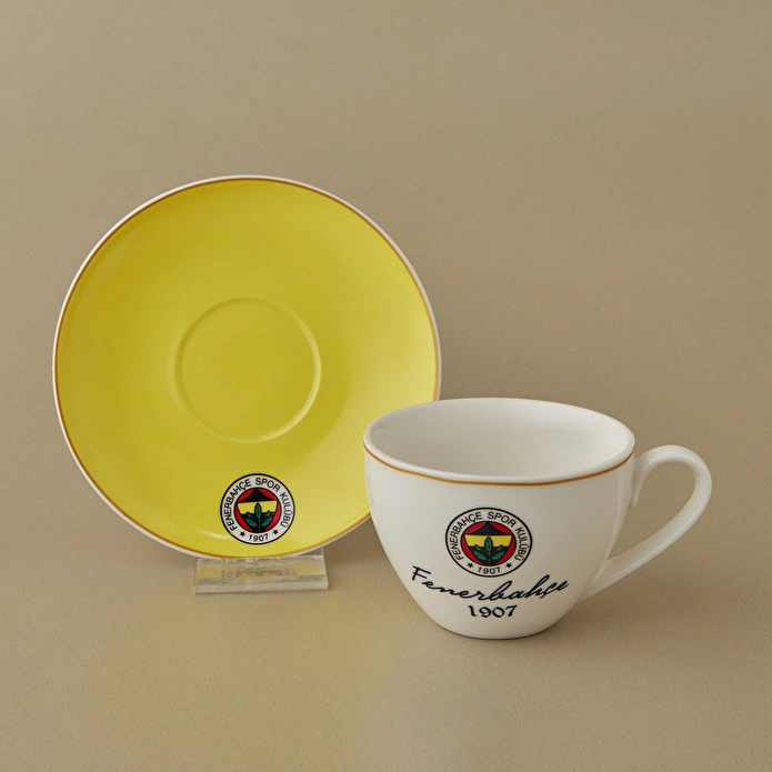 Karaca x Fenerbahçe Lisanslı 2 Kişilik Çay Fincan Takımı 220 ml