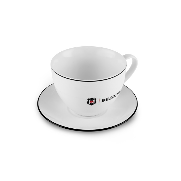 Karaca x Beşiktaş Lisanslı 2 Kişilik Çay Fincan Takımı 220 ml