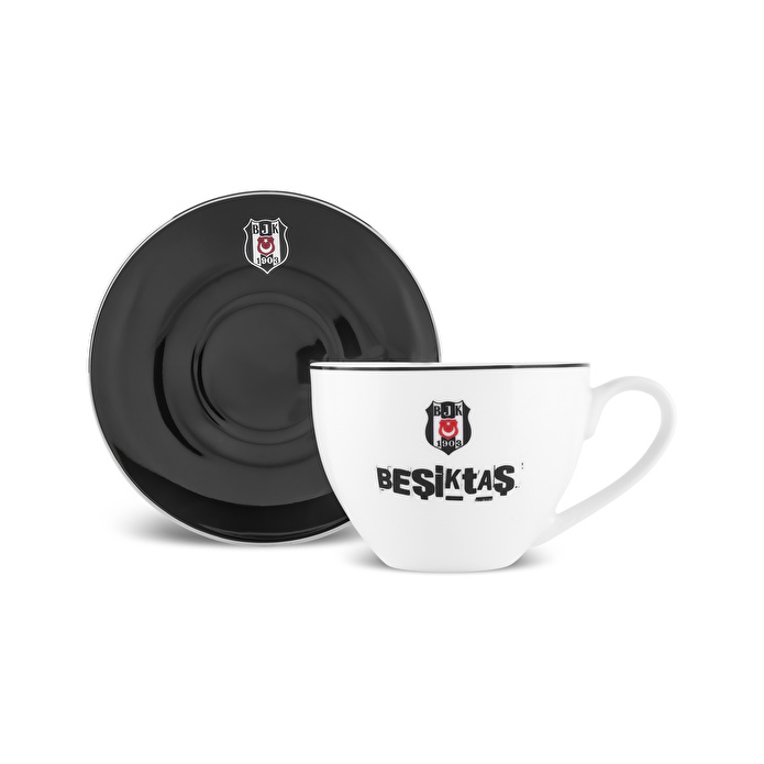 Karaca x Beşiktaş Lisanslı 2 Kişilik Çay Fincan Takımı 220 ml