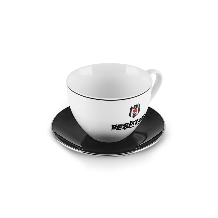 Karaca x Beşiktaş Lisanslı 2 Kişilik Çay Fincan Takımı 220 ml