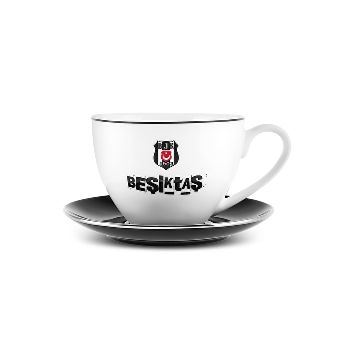 Karaca x Beşiktaş Lisanslı 2 Kişilik Çay Fincan Takımı 220 ml