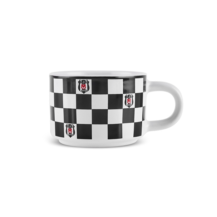 Karaca x Beşiktaş 4 Kişilik Standlı Çay Fincan Takımı 180 ml
