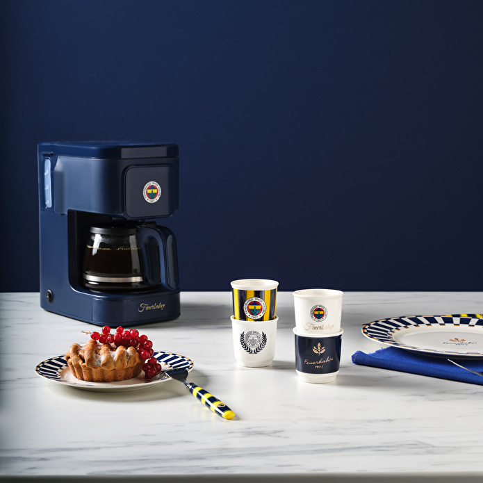 Karaca x Fenerbahçe 4 Kişilik Espresso Seti 90 ml