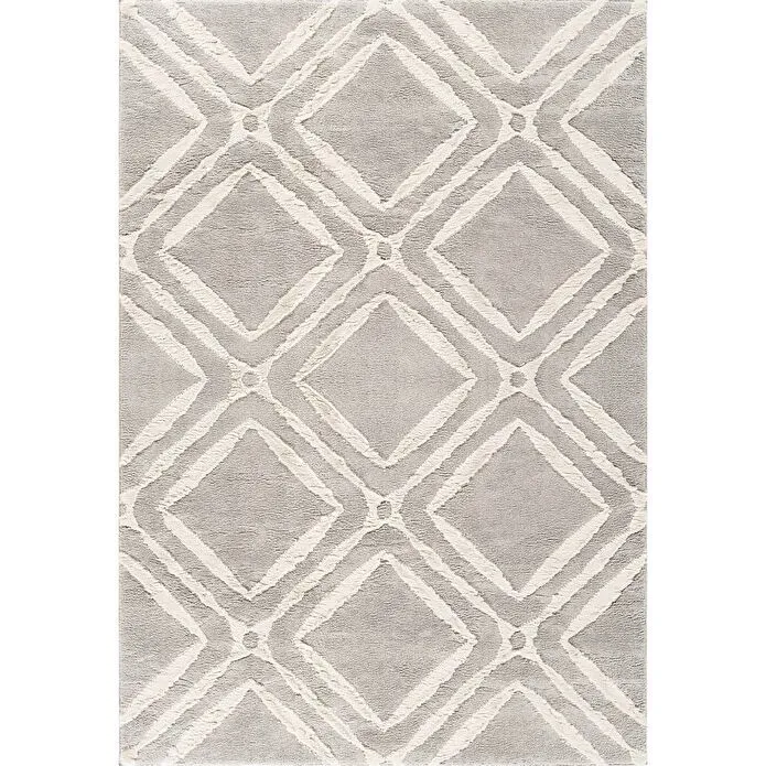Kaşmir Halı 7/24 Plushy Doha Gri 200x290 cm