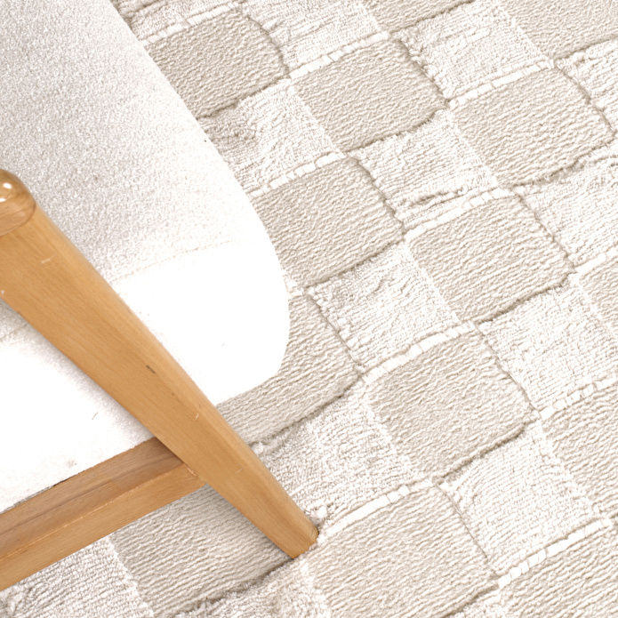 Kaşmir Halı 7/24 Plushy Todra Krem 160x230 cm