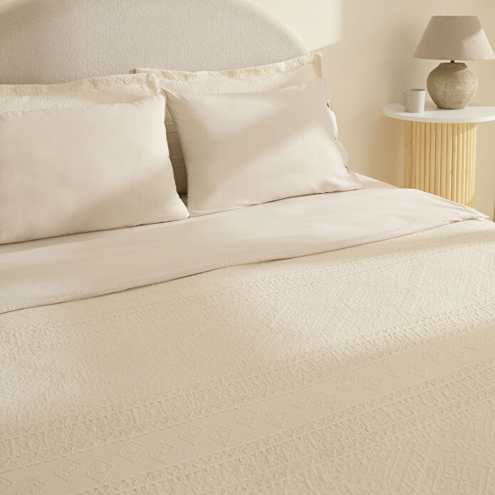 Karaca Home Noctıs %100 Pamuk Taş Çift Kişilik Duet Set